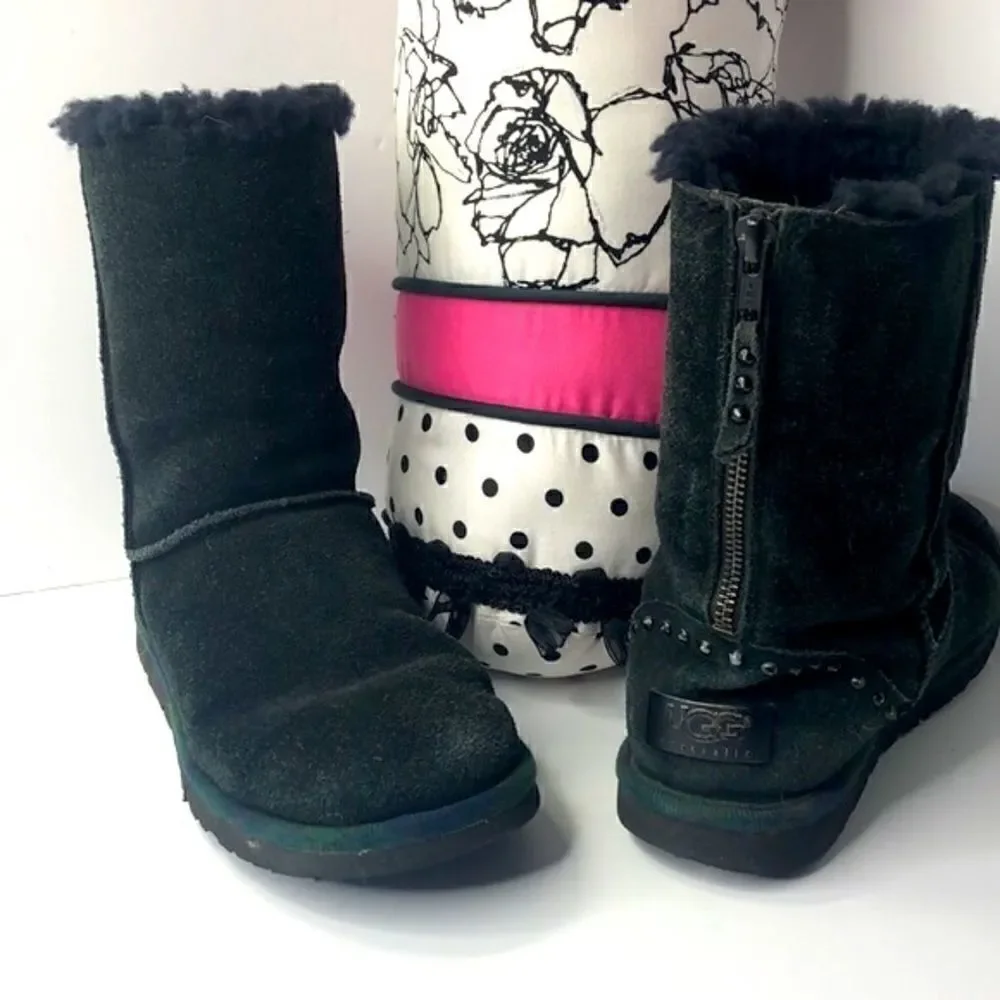 UGG Classic Short Black Boots